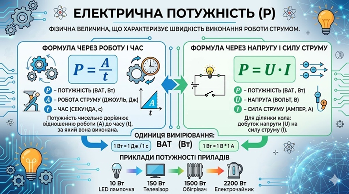 Формула потужності