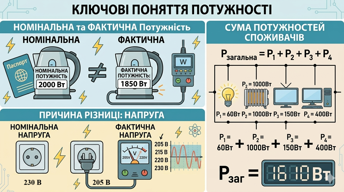 Формула потужності